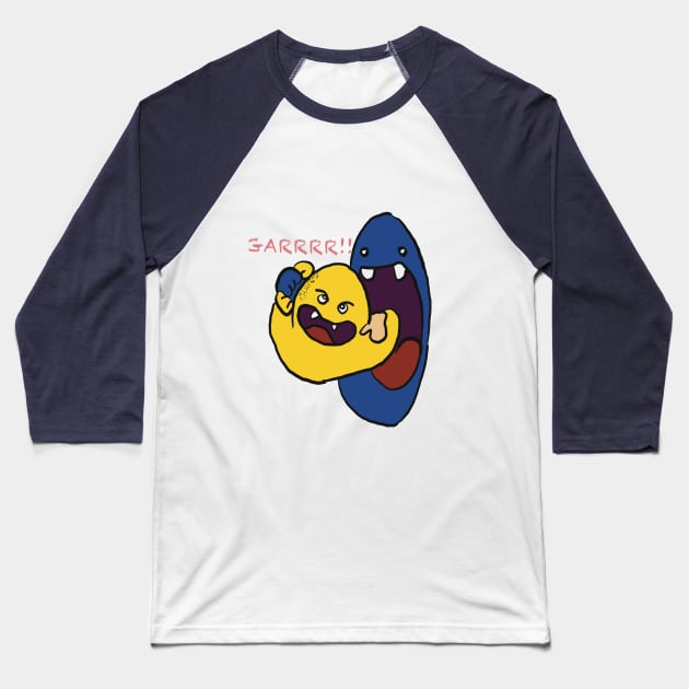 GARRRRR Baseball T-Shirt by ShuvamArchive